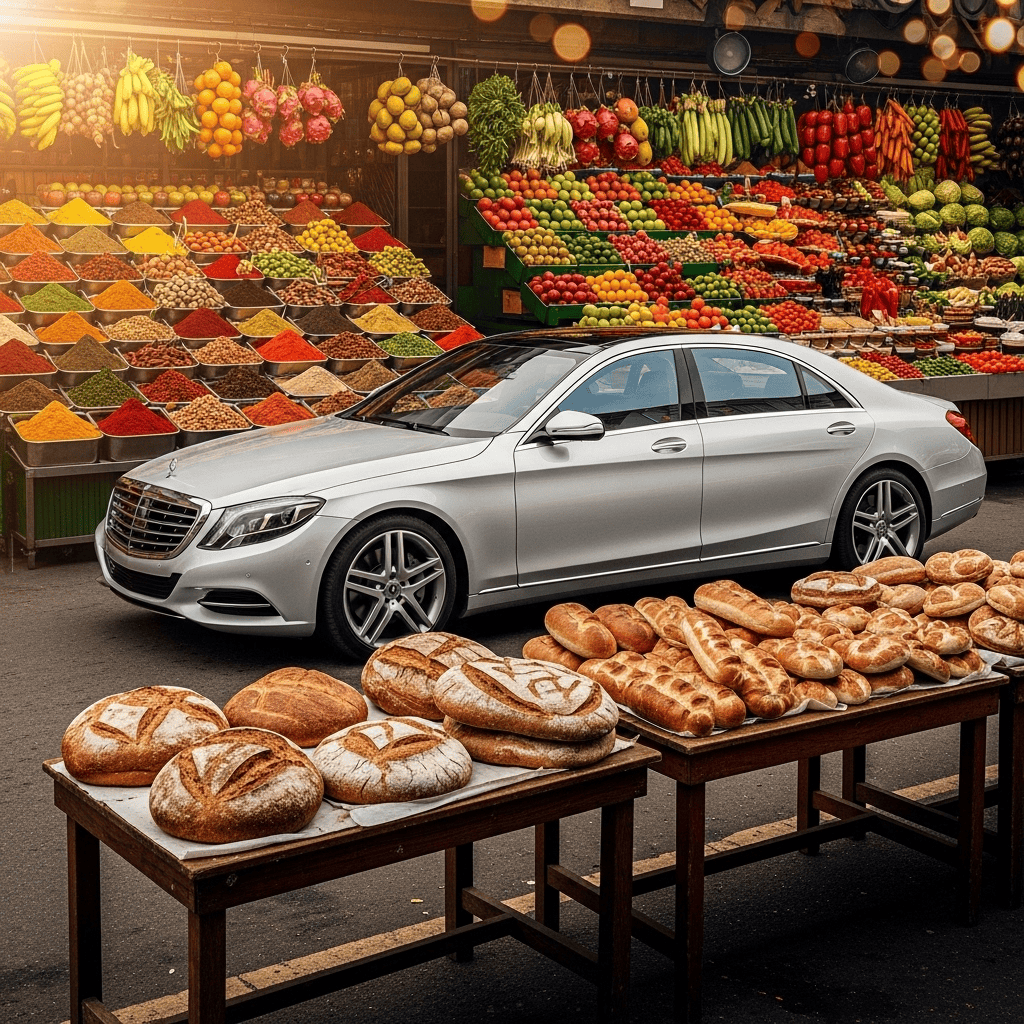 Kulinarne inspiracje Mercedes: smaki z rynków świata
