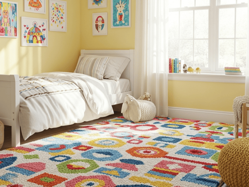 Wybierz idealny dywan do pokoju twojego dziecka